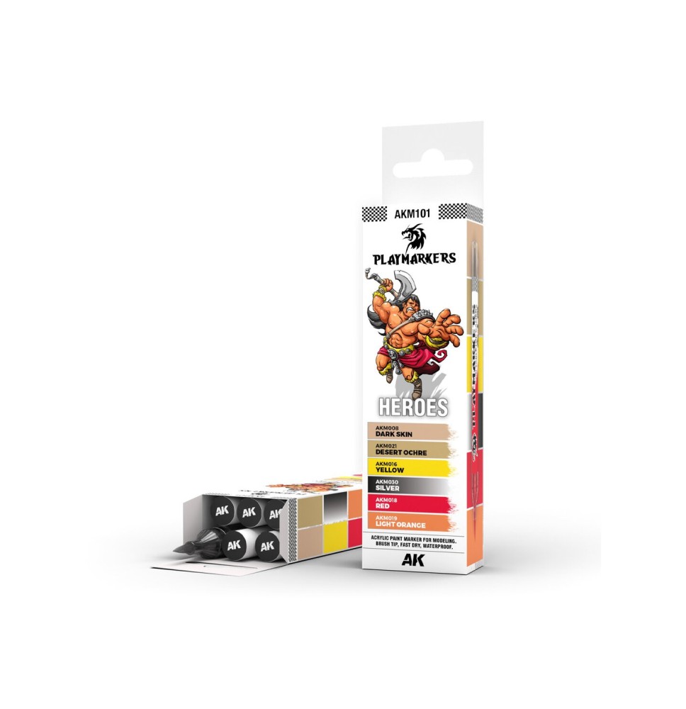 Playmarkers Set – Heroes