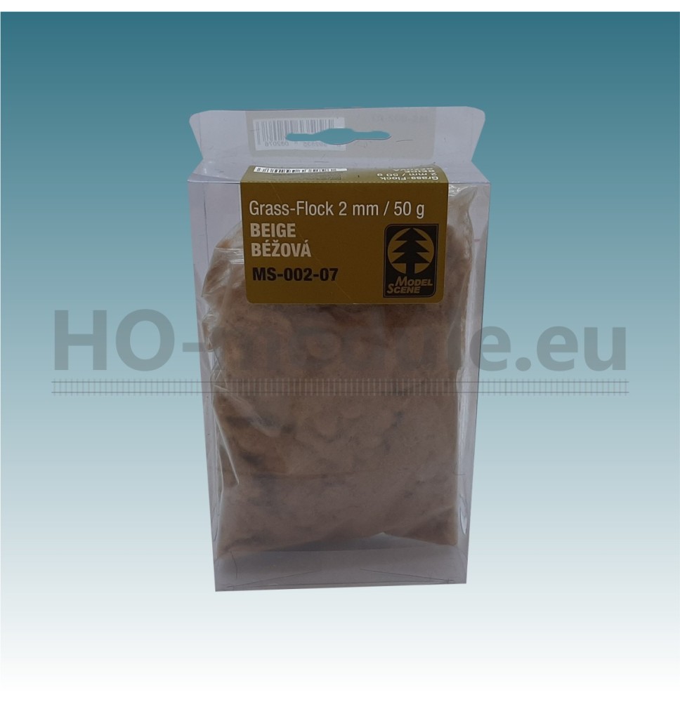 Statisches Gras 2 mm – beige