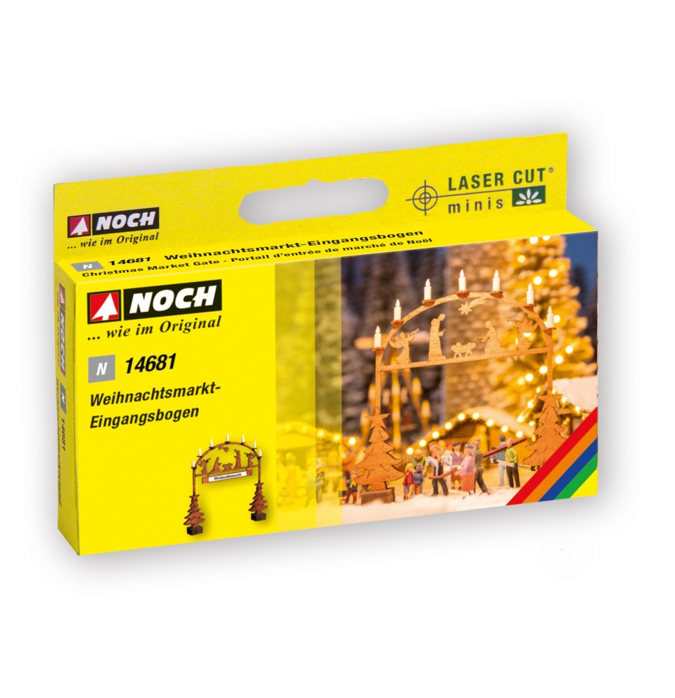 Weihnachtsmarkt-Eingangsbogen