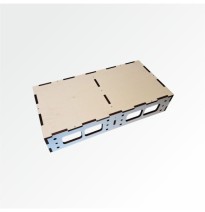 Unterbau-Bausatz für Modelleisenbahn 25x50 cm