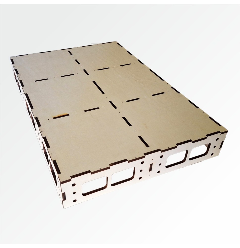 Unterbau-Bausatz für Modelleisenbahn 50x75 cm